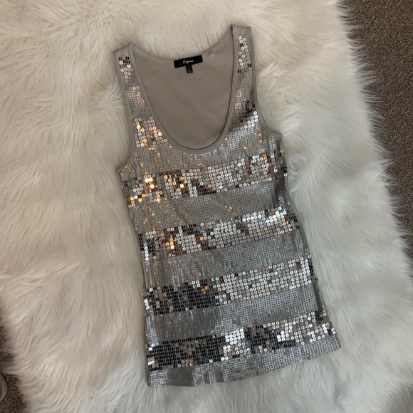 Express sequin top - Picture 1 of 5